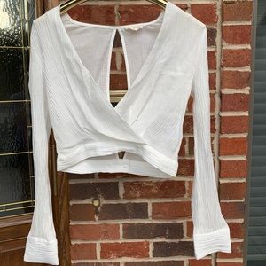Urban Outfitters Silence and Noise white top